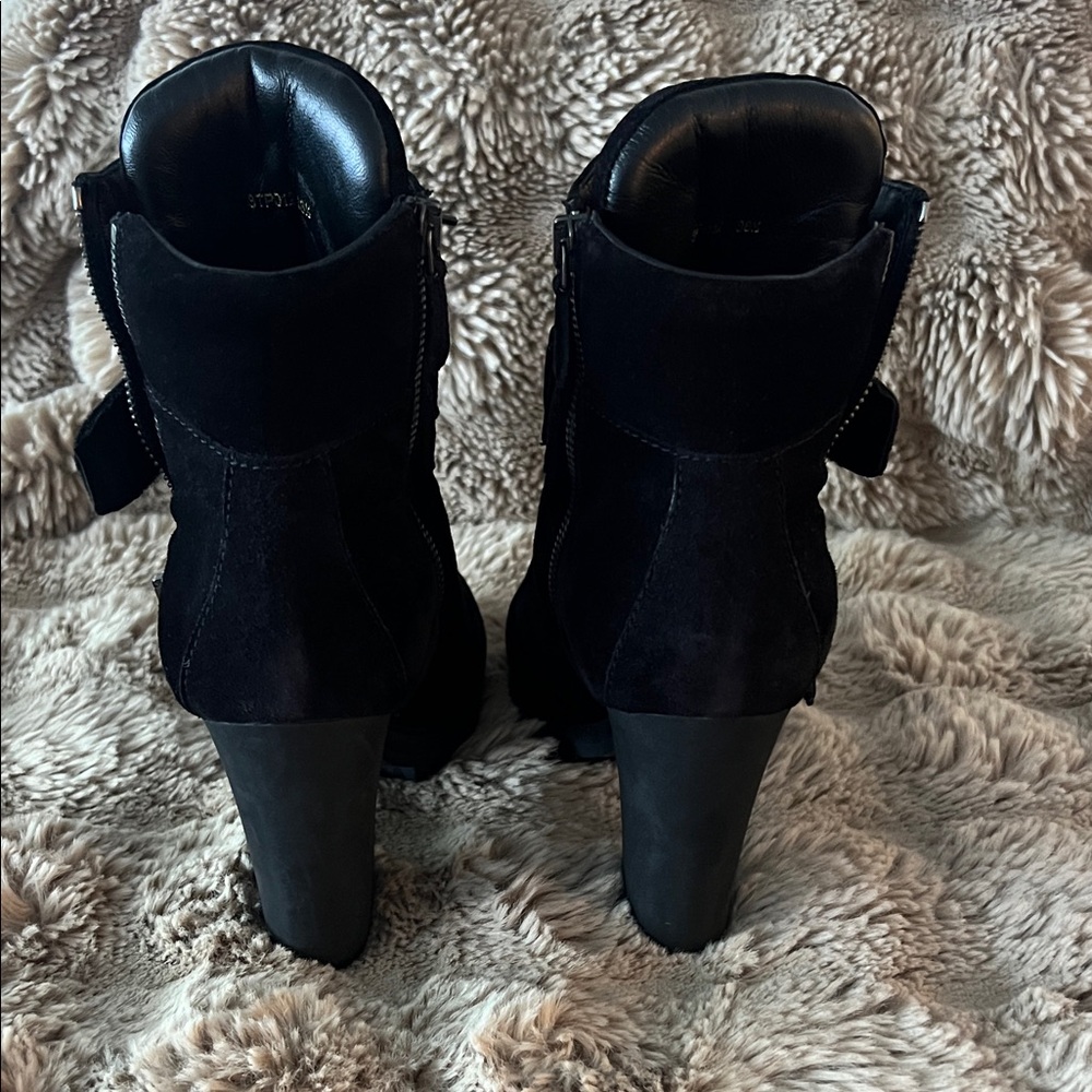 Prada Black Lace Up Boots - Picture 7 of 8
